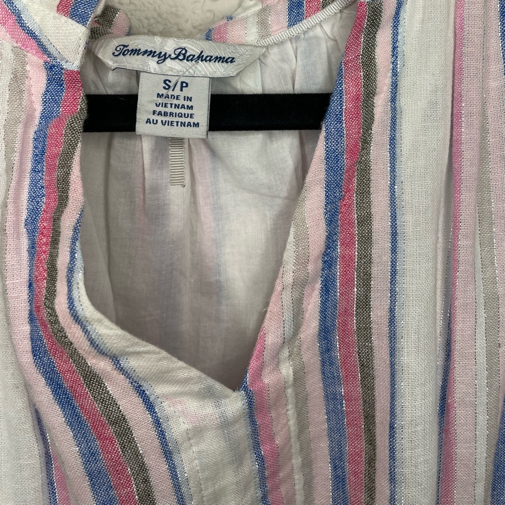 NWOT Tommy Bahama Striped Beach Dress - Picture 4 of 4